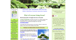 Desktop Screenshot of homeofgoinggreen.com